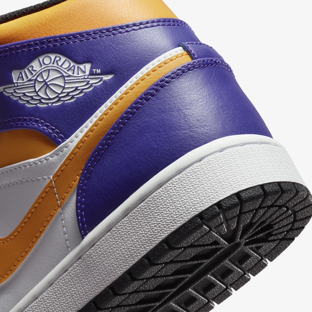 Laker air sale jordan 1 mid